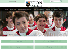 Tablet Screenshot of etoncollege.com